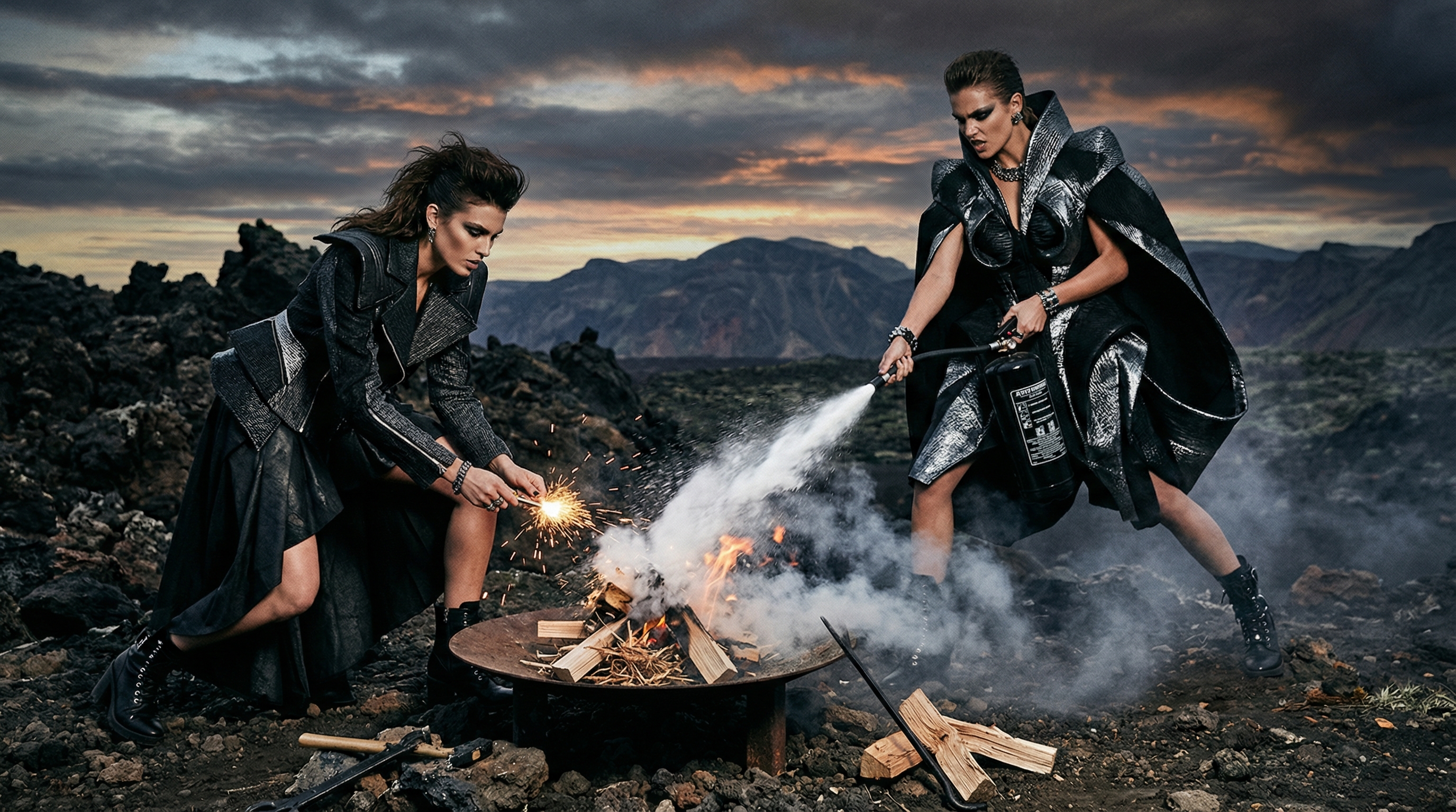 High fashion editorial